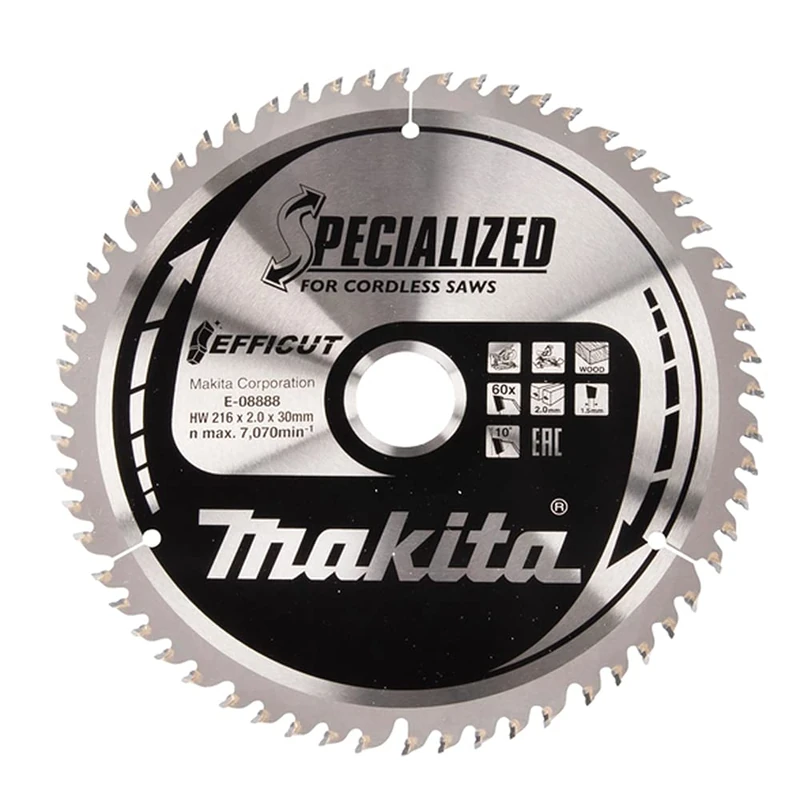 Makita E-08903 TCT Efficut Saw Blade 216x30x60T