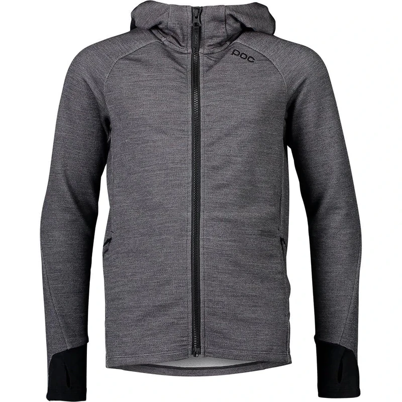 POC Merino Zip Hood Jr