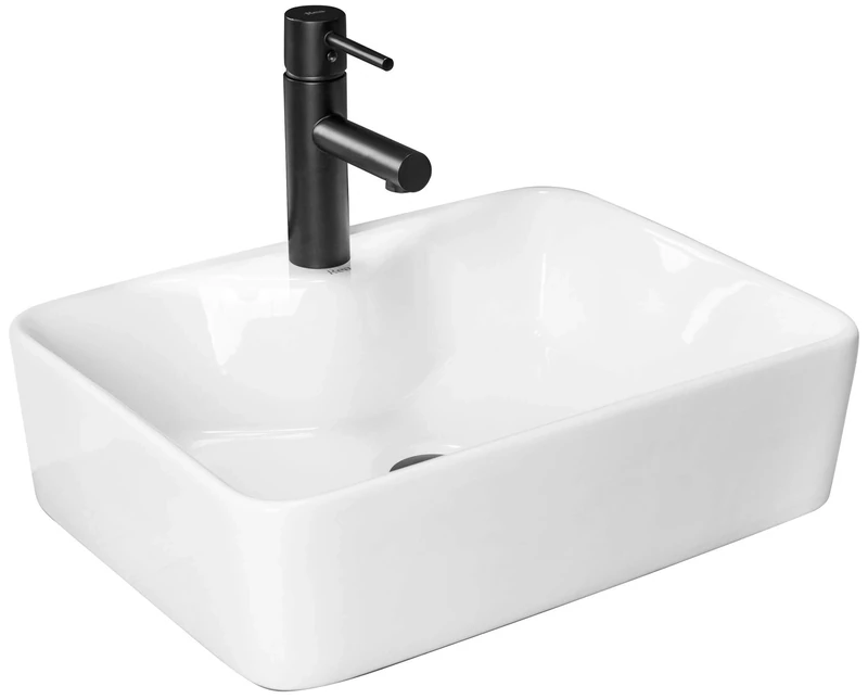 Rea Bathroom Sink Made of Ceramic Kelly - Snow White - REA-U6524