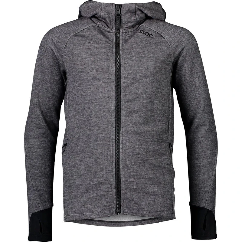 POC Merino Zip Hood Jr