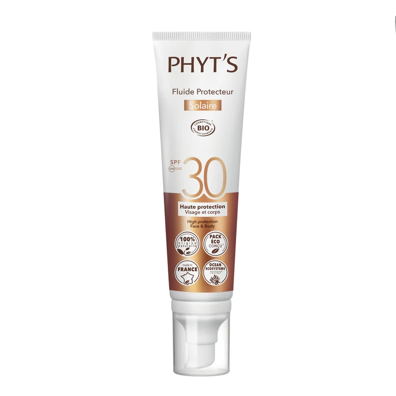 High Protective Face and Body SPF 30 by Phyts for Unisex - 3.3 oz Sunscreen
