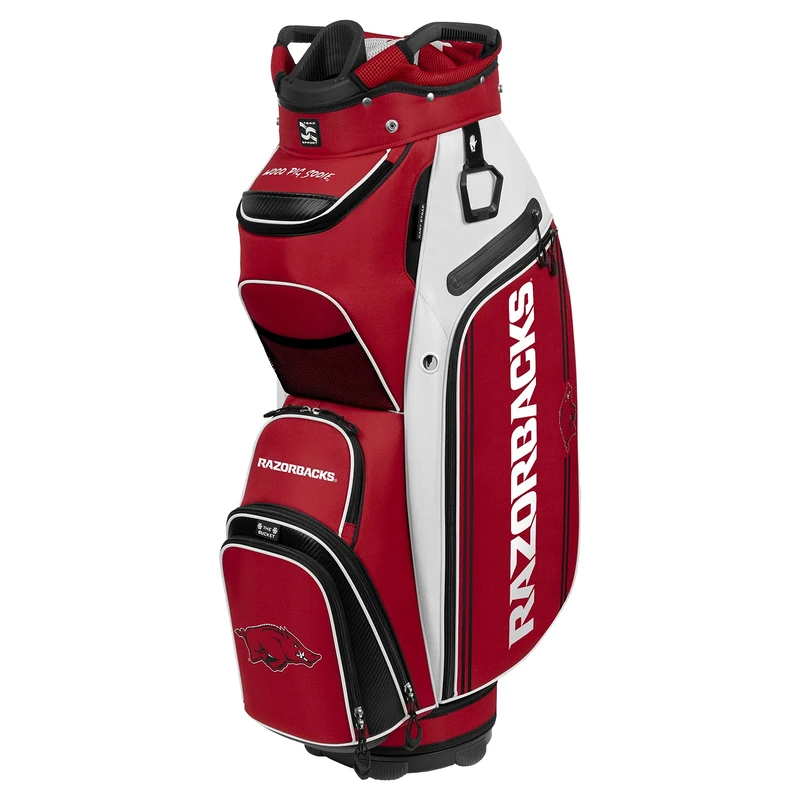 Arkansas Razorbacks Bucket III Cooler Cart Golf Bag
