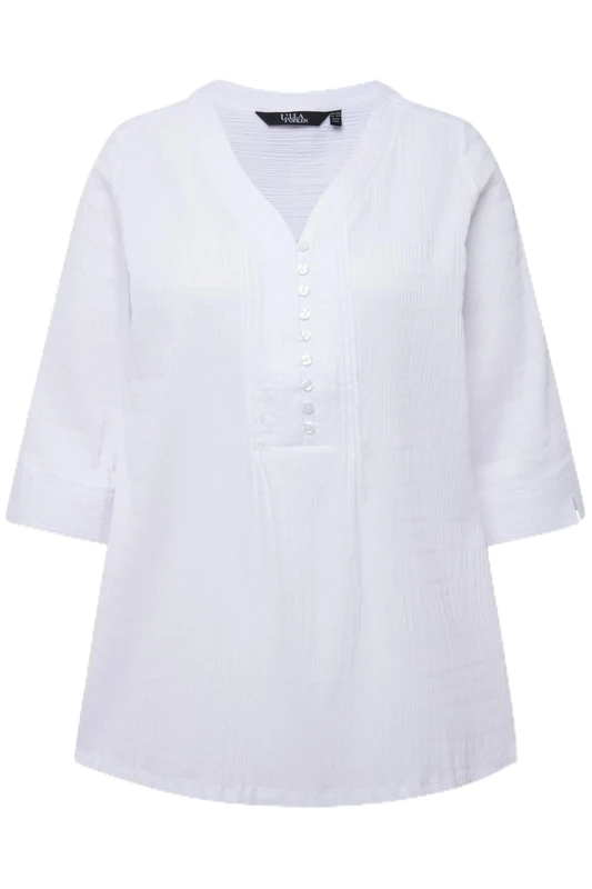 Ulla Popken Women's Tunika Tunic Shirt, Schneewittchen, - Image 1