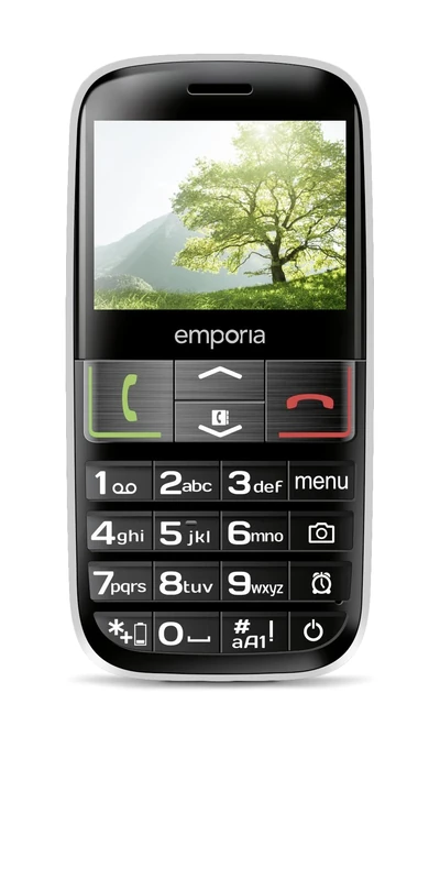 Emporia Active 4G Bar-Style Mobile Phone with Extra Large Keys - Black
