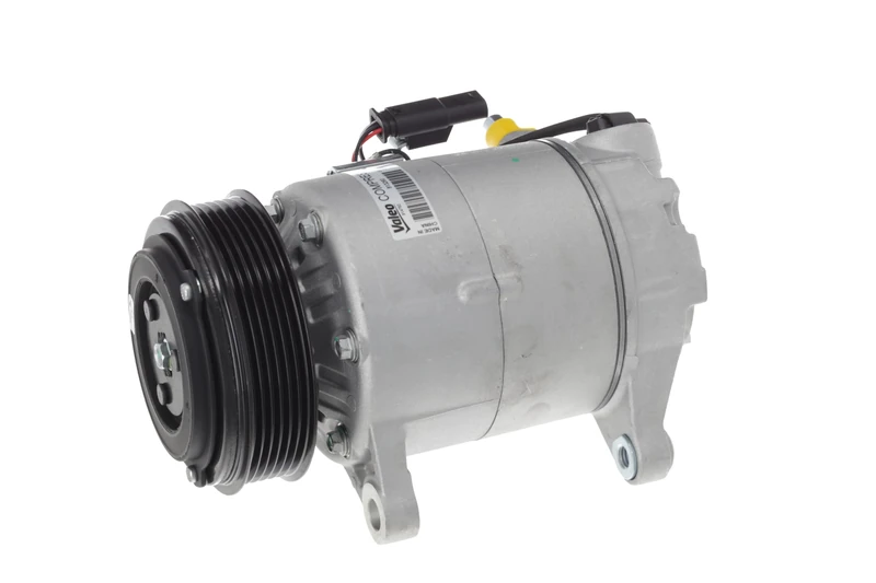 Valeo Compressor, Air Conditioning, Prefilled with Oil, 813260