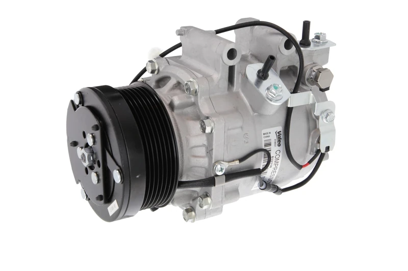 Valeo Compressor, Air Conditioning, Prefilled with Oil, 813118