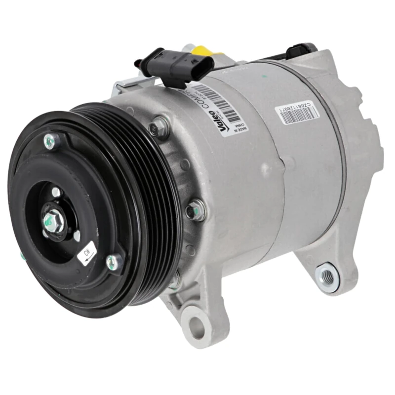 Valeo Compressor, Air Conditioning, Prefilled with Oil, 813274