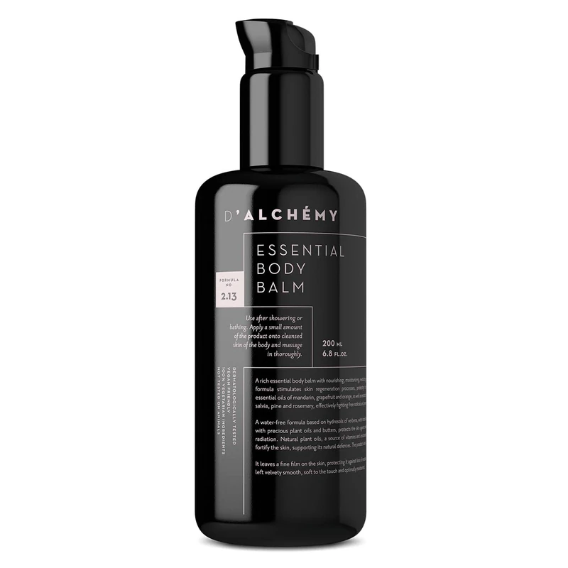 D'ALCHEMY 87526 Essential Balsamo Corporal 200ml for Adults, Built for Everyday use, 200ml