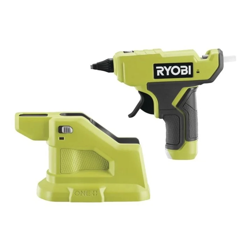RYOBI ONE+ RGLM18-0 18V Cordless Glue Gun – Fast Heater, Regulated Flow, Glue Ø7mm – Hobbies, Repairs, Assembly – Battery Not Included