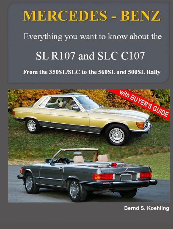 MERCEDES-BENZ, The modern SL, The R107 and C107: From the 350SL/SLC to the 560SL and 500SL Rally