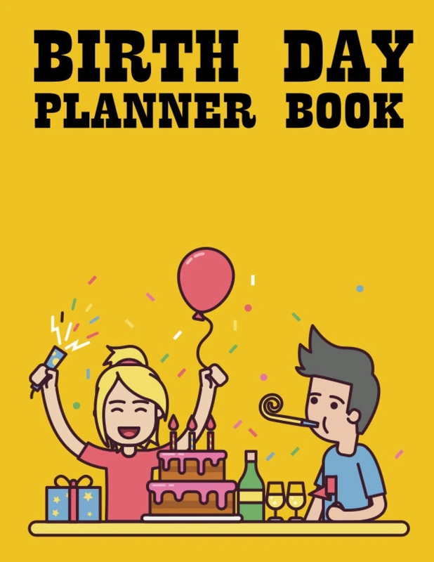 Birth Day Planner Book - Image 1
