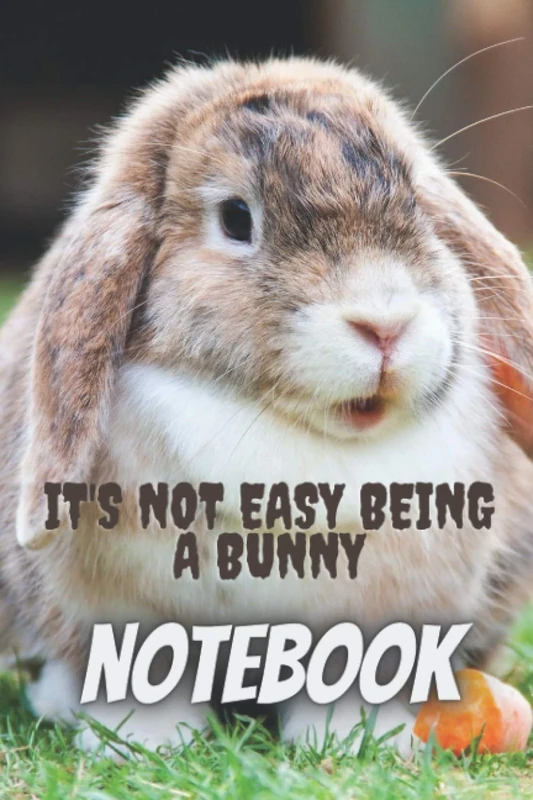 It's not Easy being a Bunny / NOTEBOOK: RABBIT - Image 1