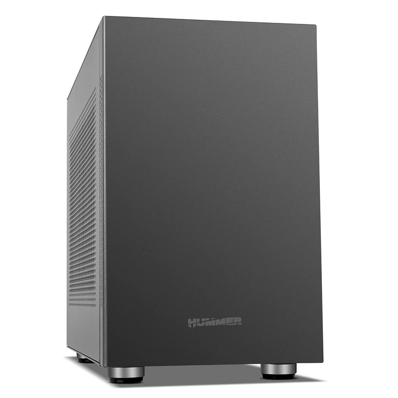 NOX XTREME PRODUCTS HUMMER VAULT - Micro ATX Micro Tower, Capacity Up To 7 Fans, GPU installation, 2xUSB 3.0, Magnetic Dust Filter, Color Black