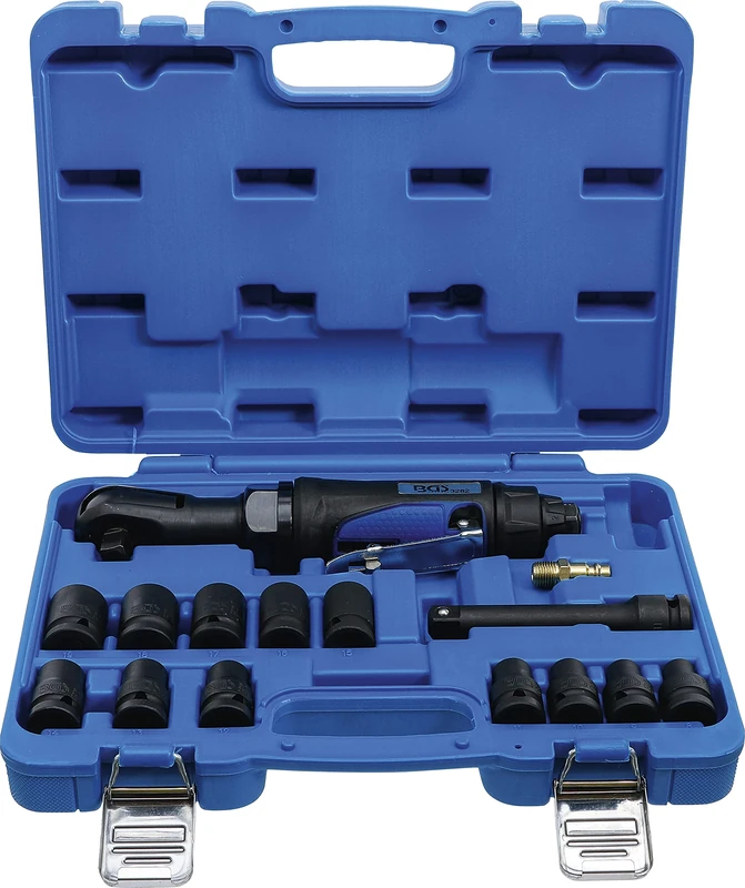 BGS 70192 | Air Ratchet Wrench Set | 12.5 mm (1/2") | 102 Nm | 14 pcs.
