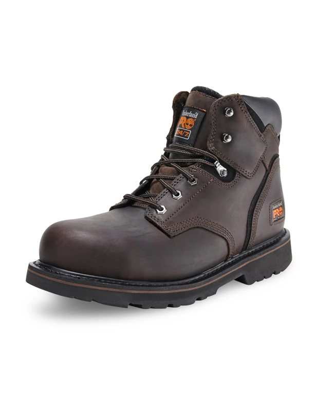 Timberland Pro Men Pit Boss Inch Steel Safety Toe Industrial Work Shoe BROWN 50