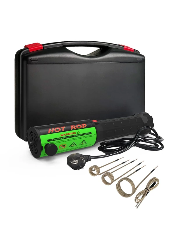 Solary Magnetic Induction Heater Kit, 1000W 110V Flameless Induction Heater with 4 Coil for Rusty Screw Removing