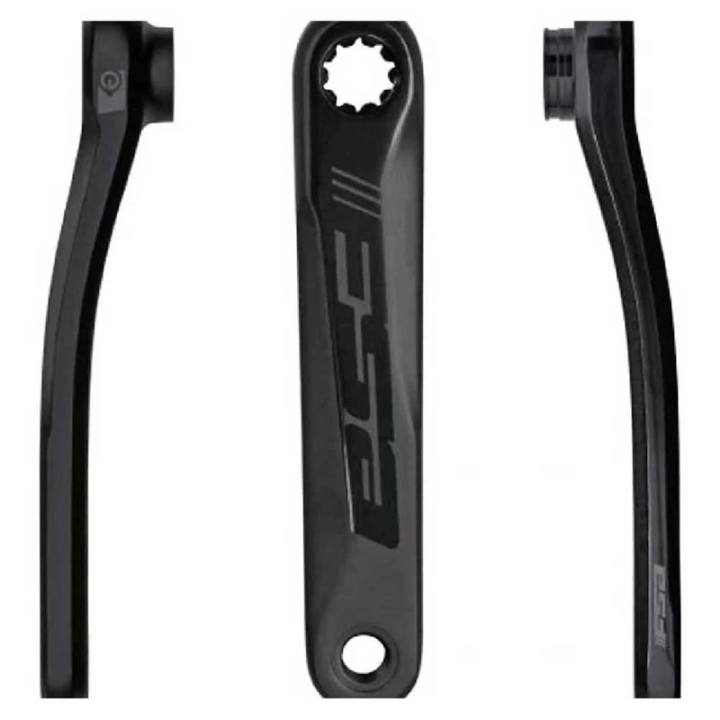 FSA, CK-745/IS/GEN4 Cranks, 170 mm Unisex Adult, Black Sandblasted Anodized (2-Tone) - Image 1