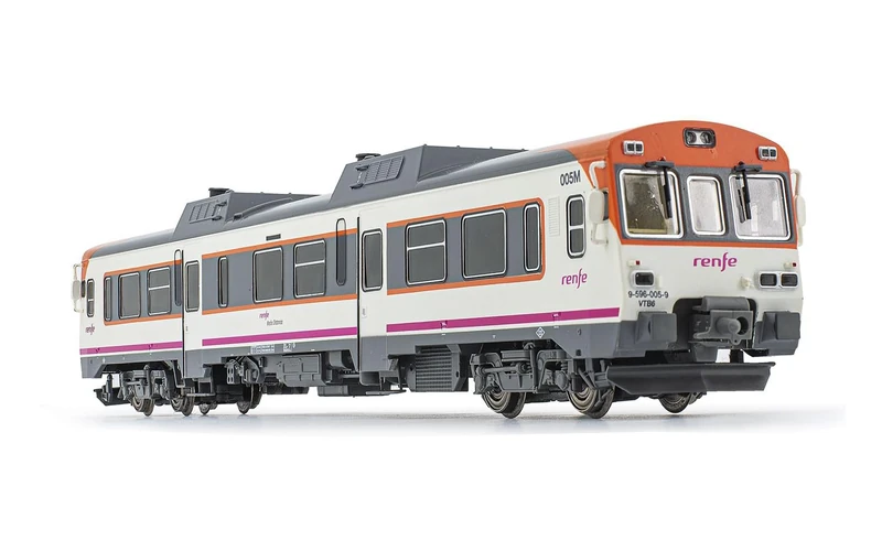 Electrotren - Renfe Diesel Railcar Cl 596 Media Distancia Vi (12/20) * - ELE-HE2504B - Image 1