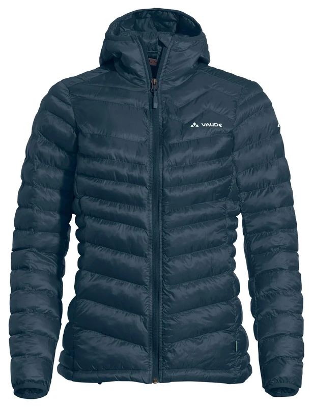 VAUDE Women's Batura Hooded Insulation Jacket, womens, Jacket, 42515, Dark Sea, 44 (EU)