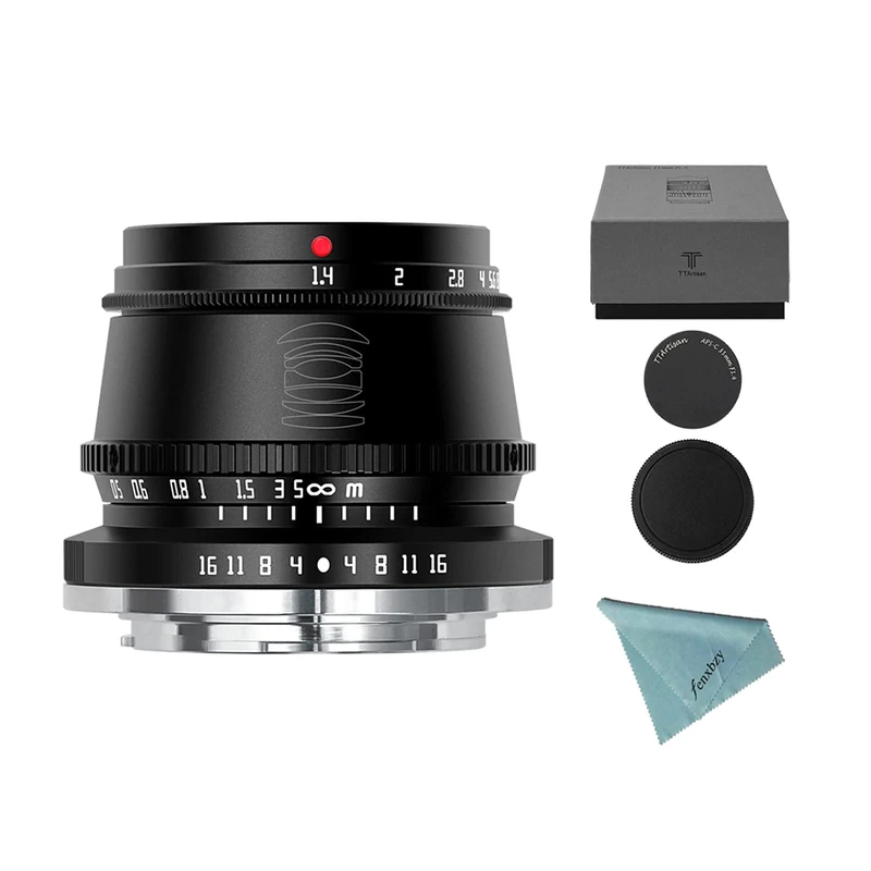 TTArtisan 35mm F1.4 Manual Focus Lens for Sony E-Mount APS-C Cameras