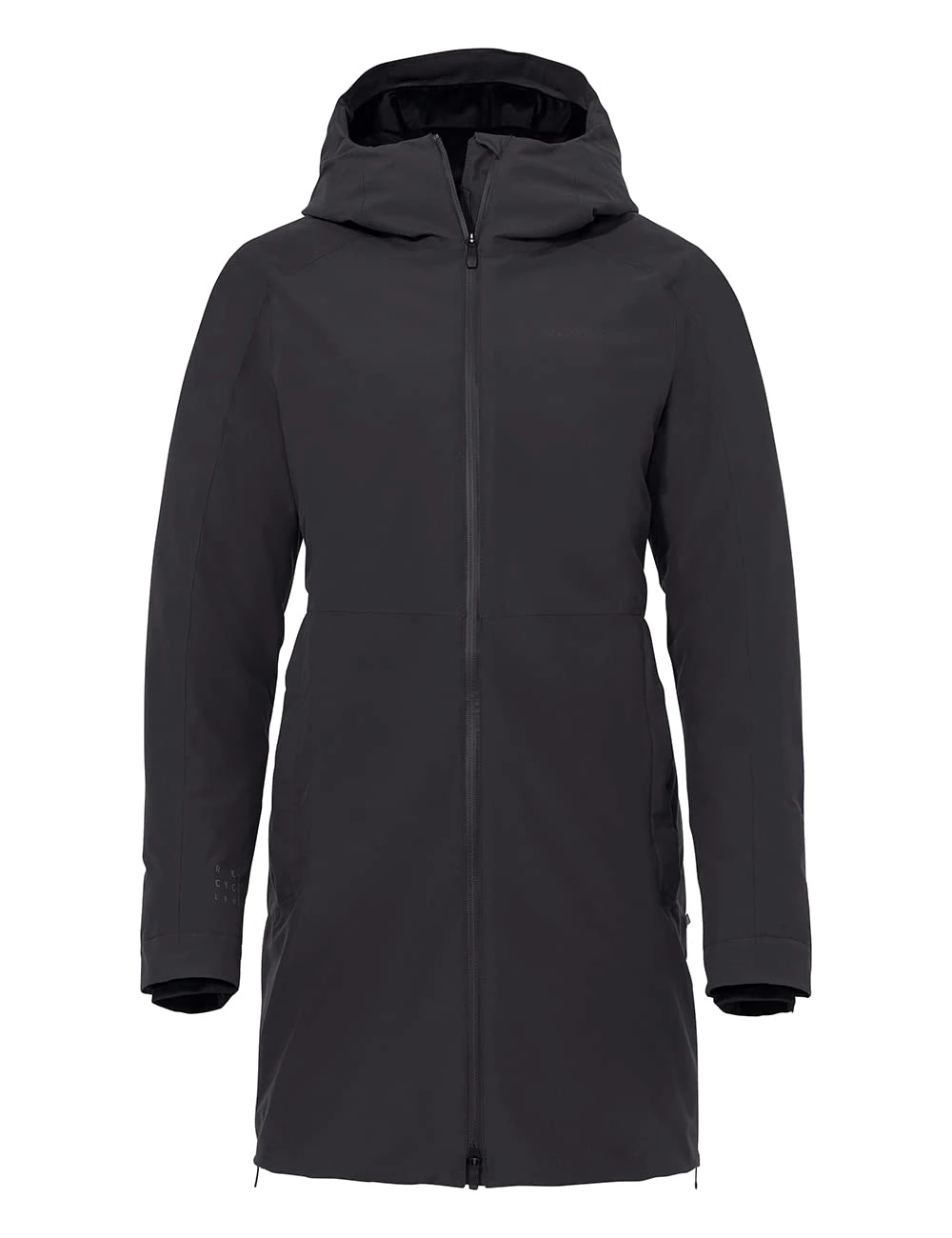 VAUDE Women's Mineo Coat III Jacket, womens, Jacket, 42449, Black, 36 (EU)