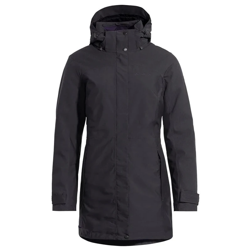 VAUDE Women's Skomer Winter Parka II Jacket, womens, Jacket, 42403, phantom black, 40
