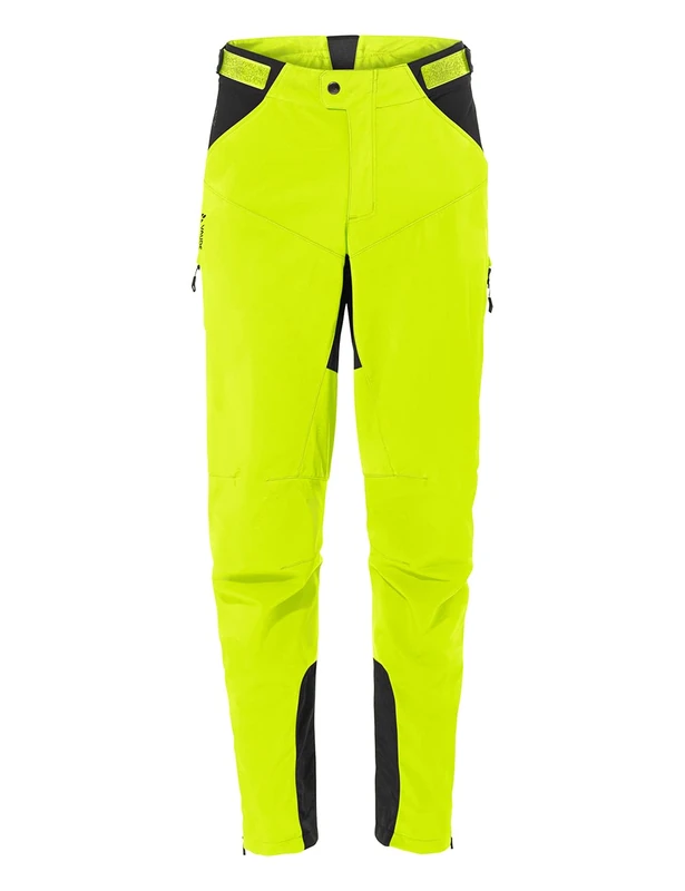 VAUDE Qimsa Ii Men's Softshell Trousers Neon Yellow