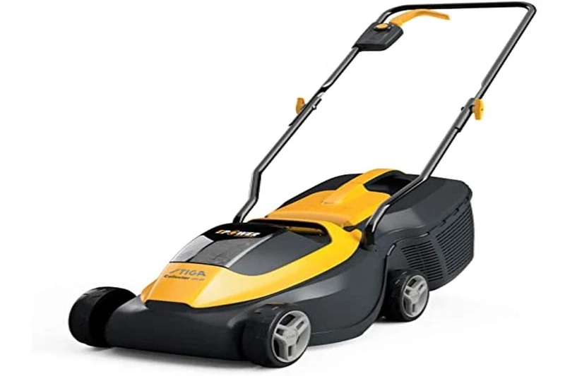 Stiga Collector 132e Battery Lawn Mower (350 W), 30 cm Cut, Includes 20 V (4 Ah) Battery and Charger