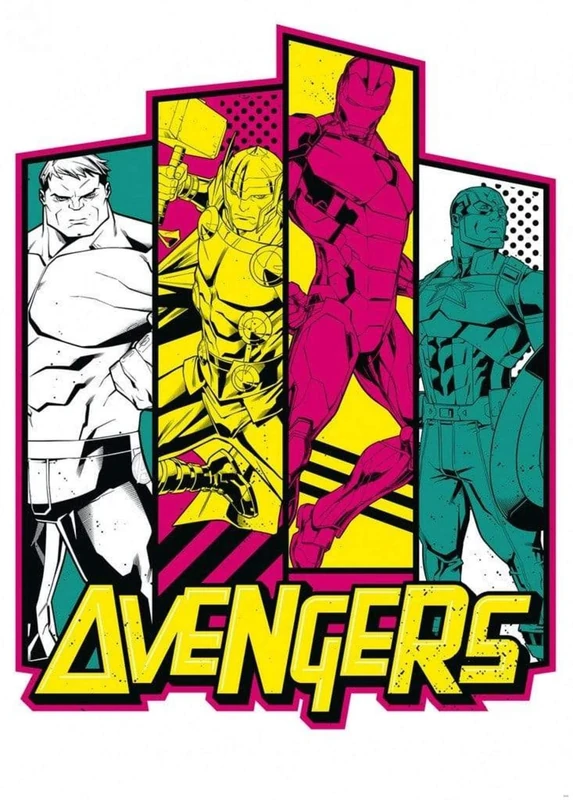 Komar IADX4-064 Non-Woven Photo Wallpaper Avengers Flash Size: 200 x 280 cm (Width x Height)