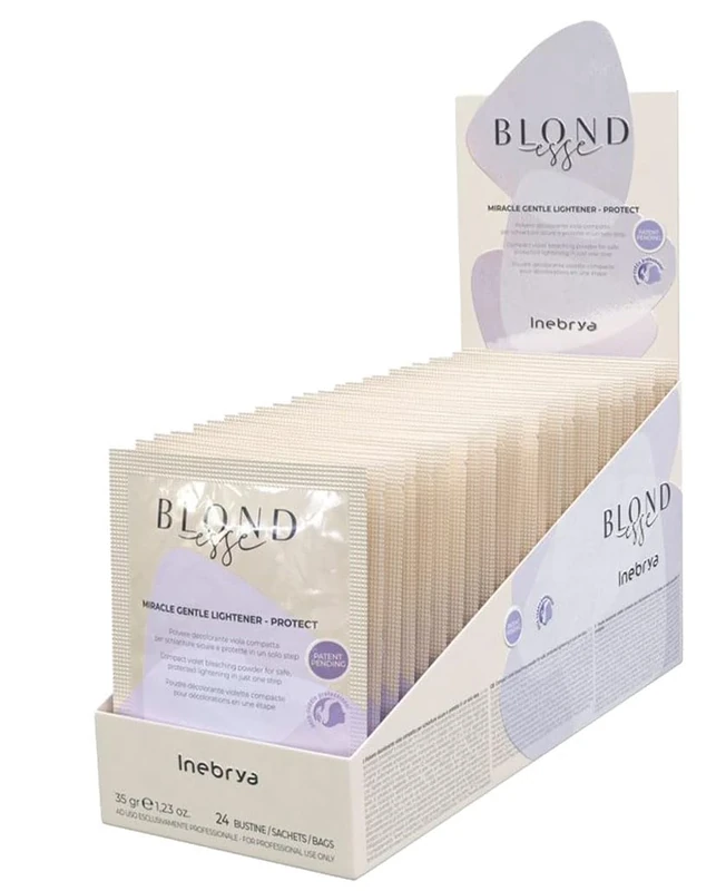 Decolorant Violet Compact for Safe Blazing 24X35gr-BLONDESSE INEBRYA - Image 1