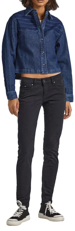 Pepe Jeans Soho Women's Jeans, Black (Black), 27W x 32L