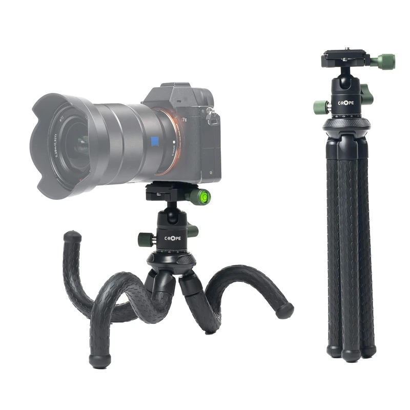 C-Rope Creatorpod Flexible Camera Tripod with 360 Degree Ball Head, Maximum Load 2 kg, Arca Swiss, Camera Tripod