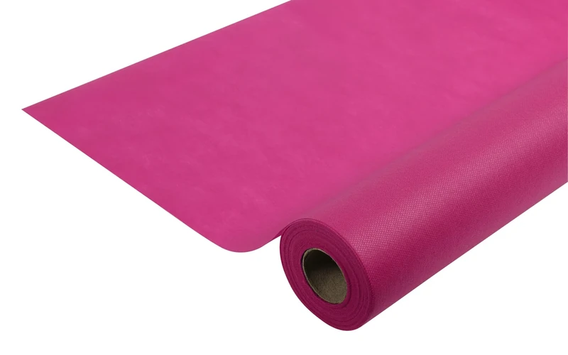 Disposable spun bound nonwoven tablecloth - Roll 6 M long X 1.20 M wide - Tear-proof, water-repellent and wipe able material - Hydrangea