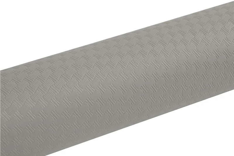 Disposable tablecloth in embossed paper - Unique, aesthetic and deep embossing - Roll 6 M long and 1.18 M wide - Made in France - Gray