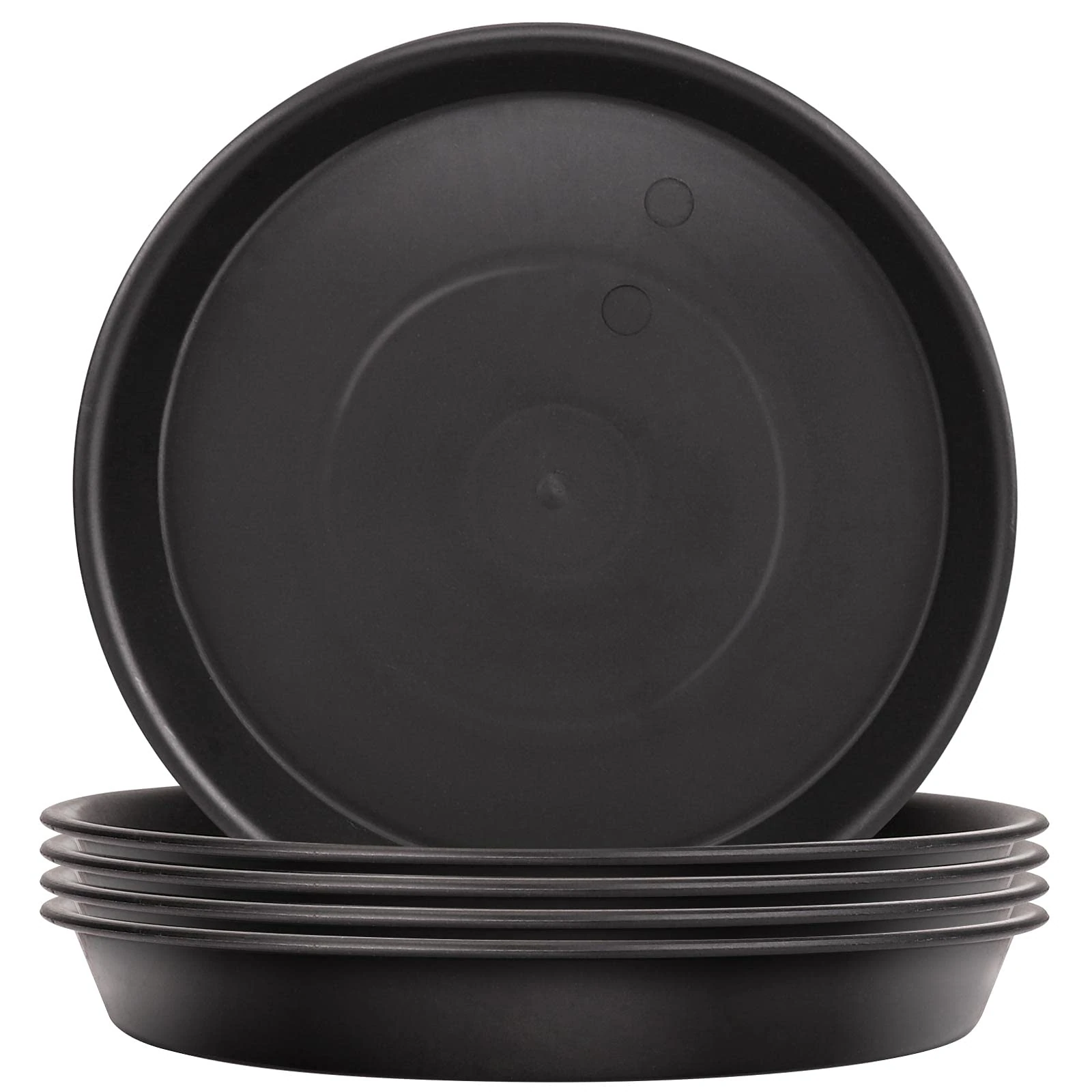 TStarJungle 5 Pack Plant Saucers, Flower Pot Drip Trays for Indoor/Outdoor Plants - 30cm