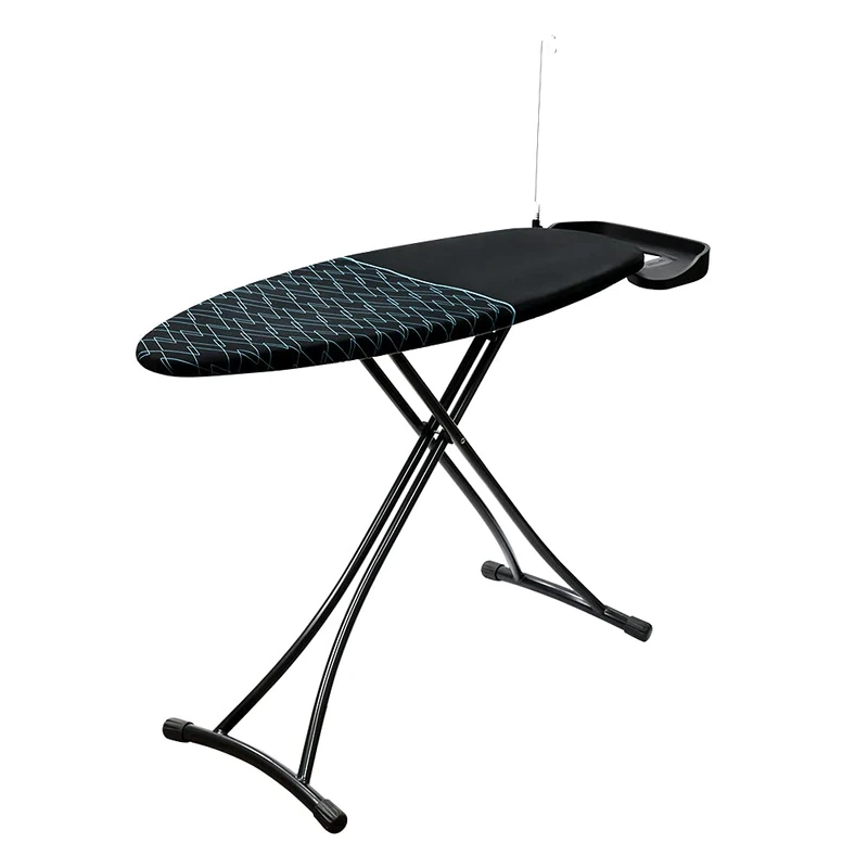 Cecotec StrongBoard 400 Borneo Ironing Board, Heavy Duty 100% Cotton, Support Structure for Ironing and Ironing Centers, Extra Thick Legs, Large Surface, Height Adjustable