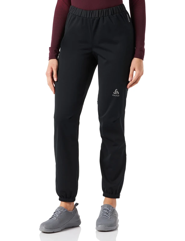 Odlo Women Cross-Country Skiing Pants BRENSHOLMEN, Black, S