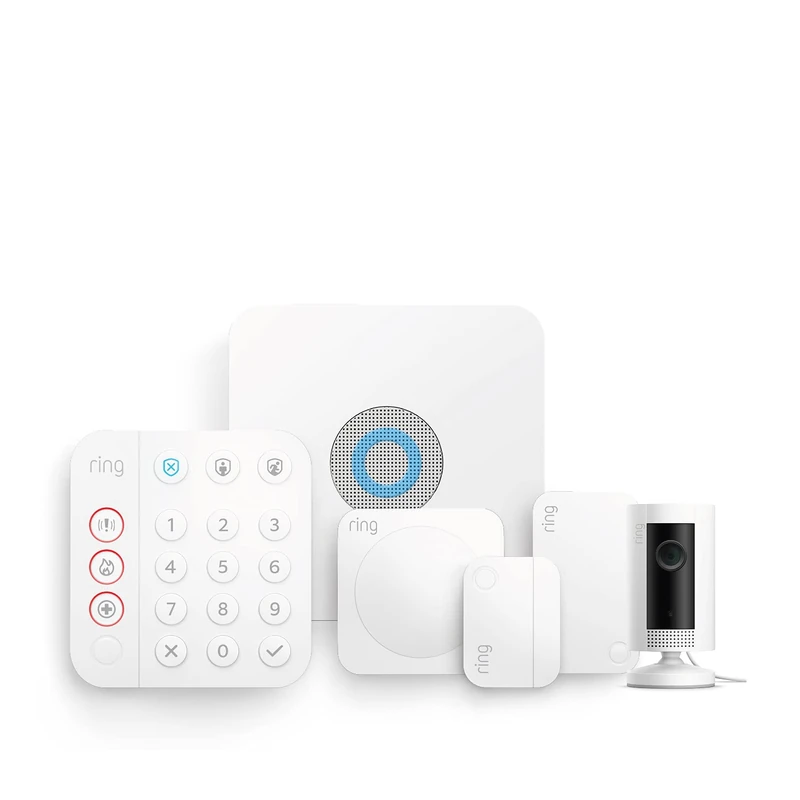Ring Alarm 5 Piece Kit (2nd Gen) with Indoor Cam Bundle