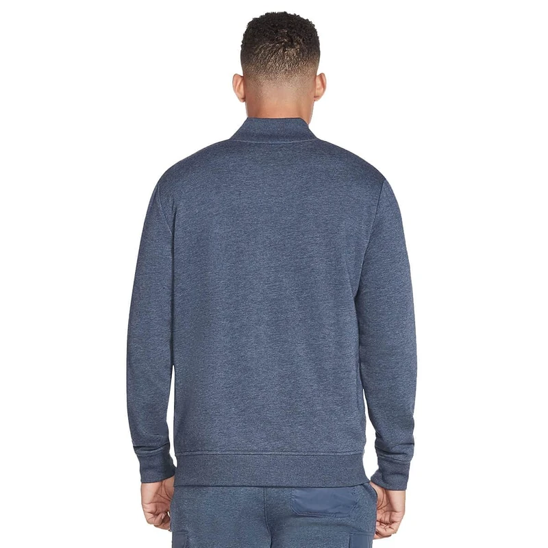 Skechers Men's The Hoodless Hoodie Gowalk Everywhere Jacket Sweatshirt, Light Grey, M UK
