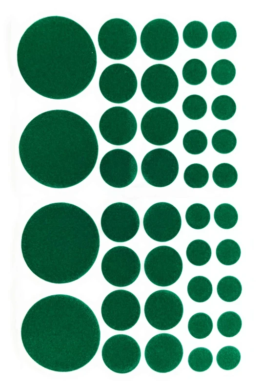 JAM2DAY 40 Pcs Assorted Adhesive Felt Pads To Protect Surfaces, Stick On Ornaments etc.