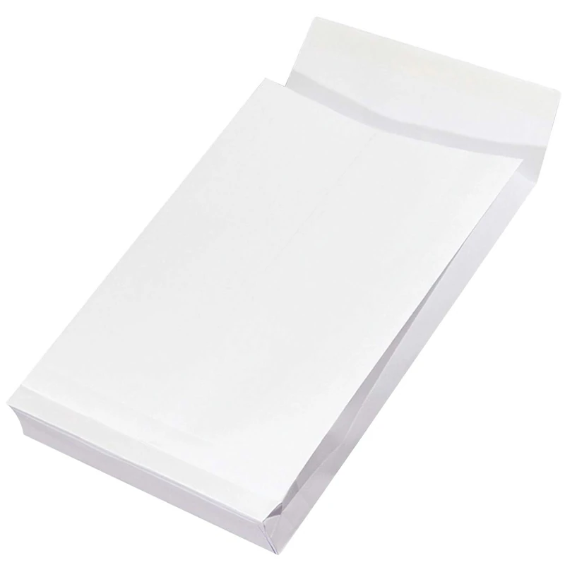 Envelope RND with Silicone-Coated Self-Adhesive Office Products HK B4 250x353mm 150gsm 250pcs White/Envelopes and Shipment Accessories/Type-with Silicone Tape, RBD/Kind-HK/Colour-White