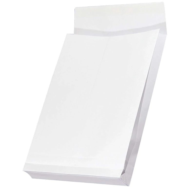 Envelope RND with Silicone-Coated Self-Adhesive Office Products HK E4 280x400mm 150gsm 250pcs White/Envelopes and Shipment Accessories/Type-with Silicone Tape, RBD/Kind-HK/Colour-White