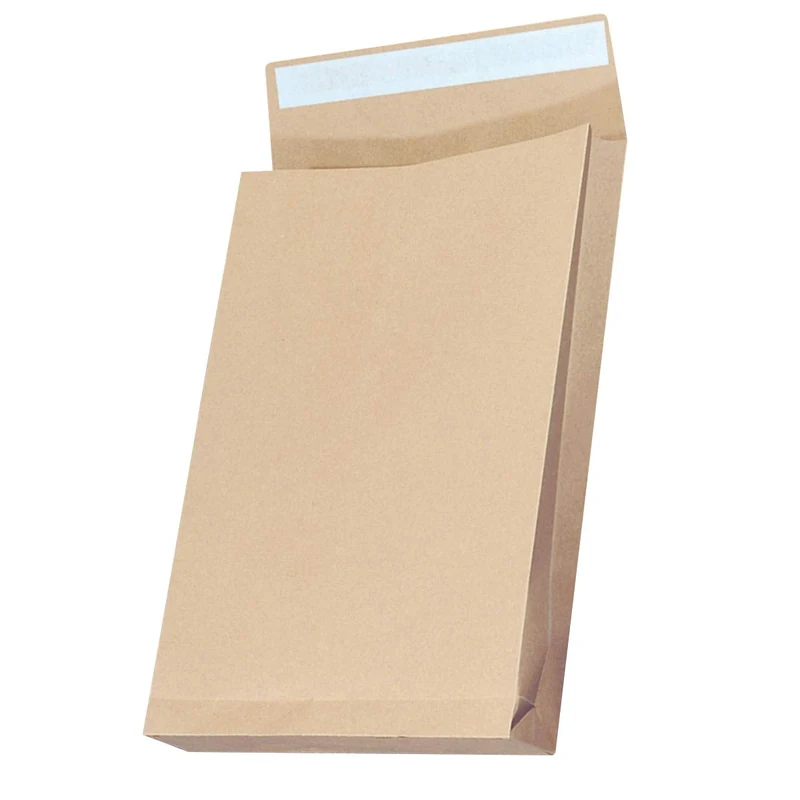 Envelope RND with Silicone-Coated Self-Adhesive Office Products HK B4 250x353mm 150gsm 250pcs Brown/Envelopes and Shipment Accessories/Type-with Silicone Tape, RBD/Kind-HK/Colour-Brown