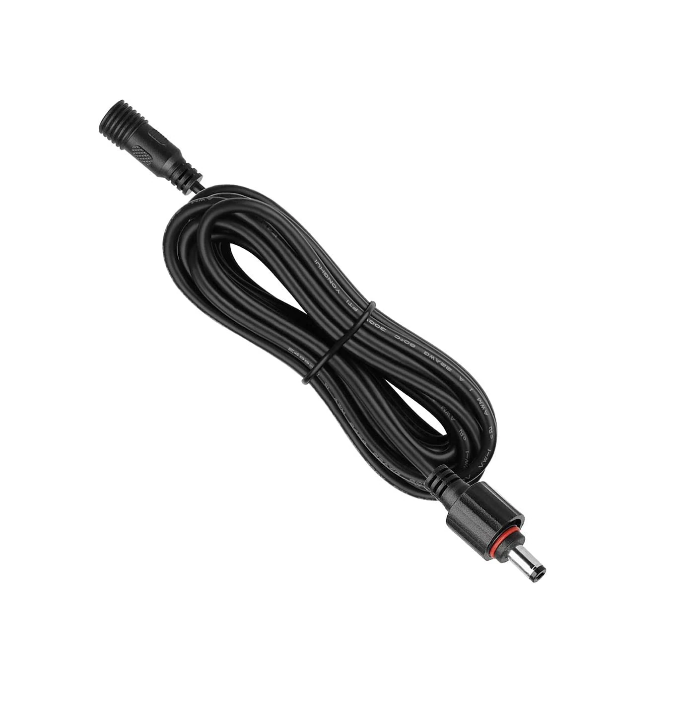 3 in 1 Solar Spot Light Extension Cable 2464/22AWG Two Cord 3 Meters Black