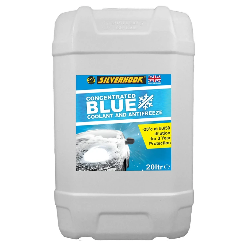 SILVERHOOK Concentrated Antifreeze, Blue, 20 Litre
