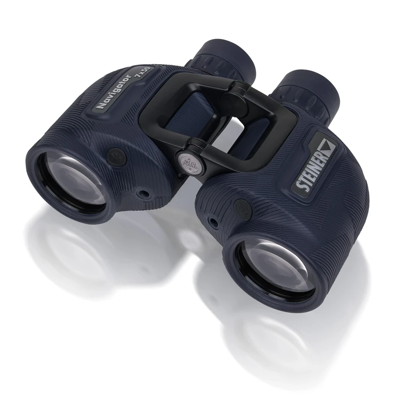 STEINER marine binoculars Navigator 7x50 - German quality optics, high level of detail, open bridge, 5m waterproof, made for water sports enthusiasts and hobby sailors