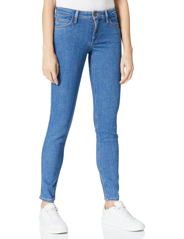 Lee Women's Scarlett Skinny Jeans, Mid Lexi, 26W / 33L