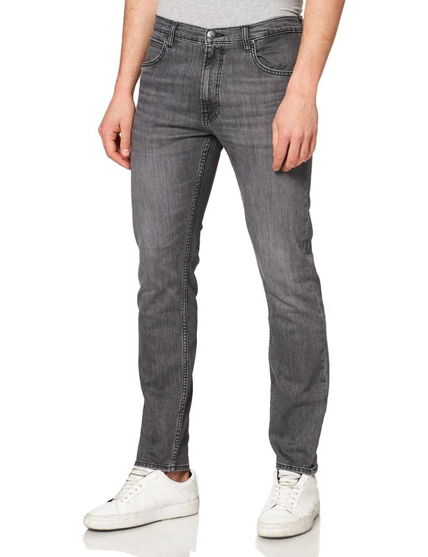 Lee Men's Rider Jeans, Mid Worn Walker, 36 W/32 L