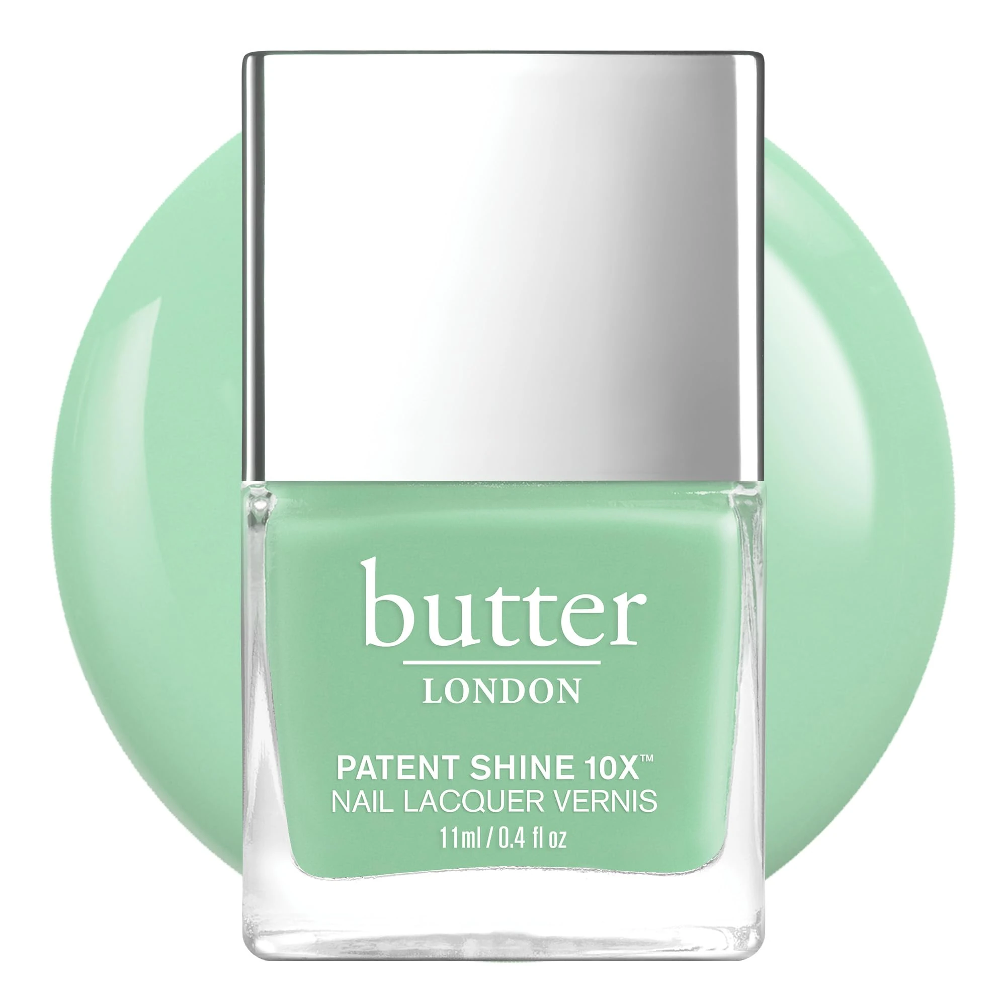 Butter London Patent Shine 10X Nail Lacquer - Good Vibes for Women - 0.4 oz Nail Polish