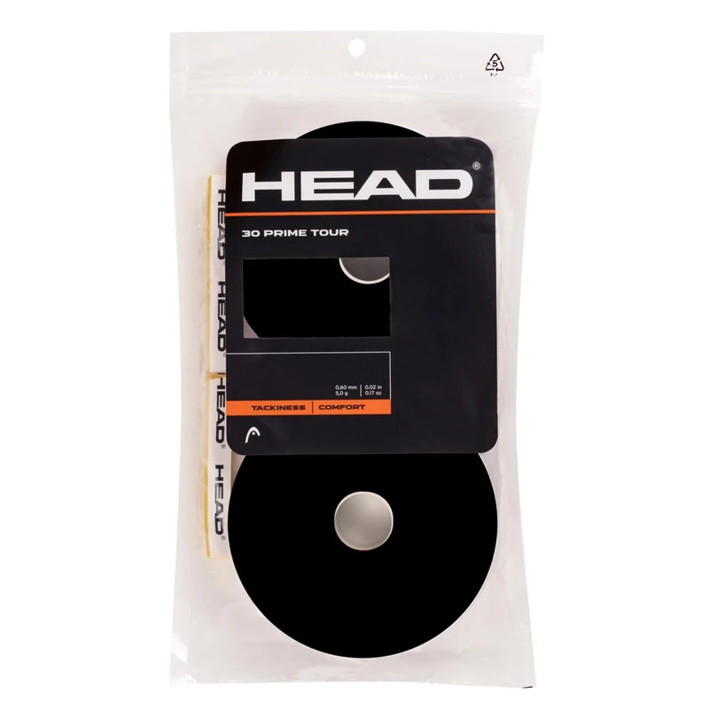 HEAD Prime Tour Overgrip 30 Pack Black - Image 1